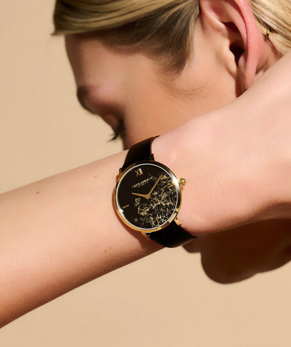 Olivia Burton Floral Blooms Ultra Slim Women's Watch - Image 5
