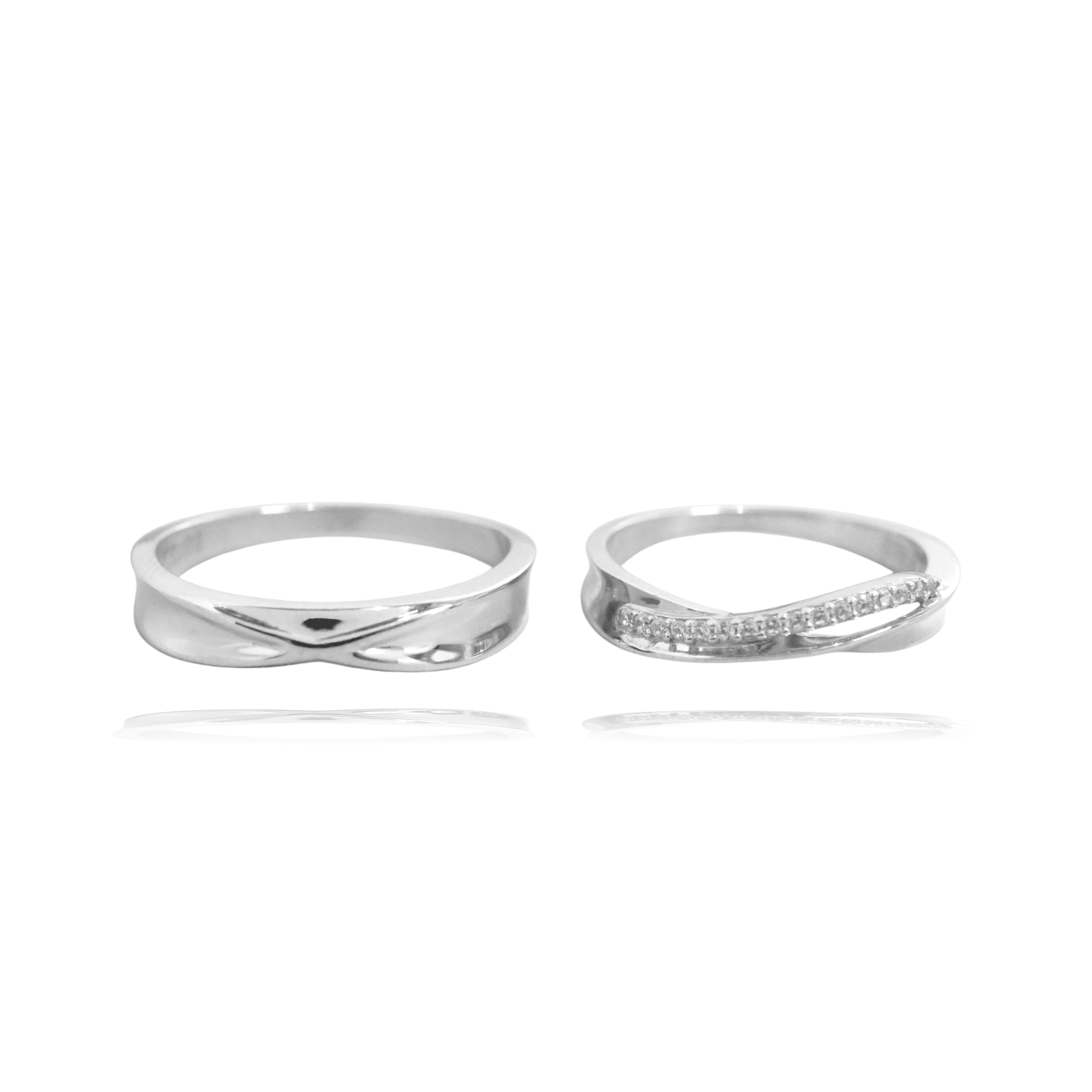 Couple Ring in Silver