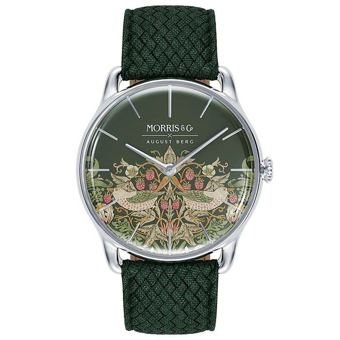 August Berg x Morris & Co. Fennel Strawberry Thief
