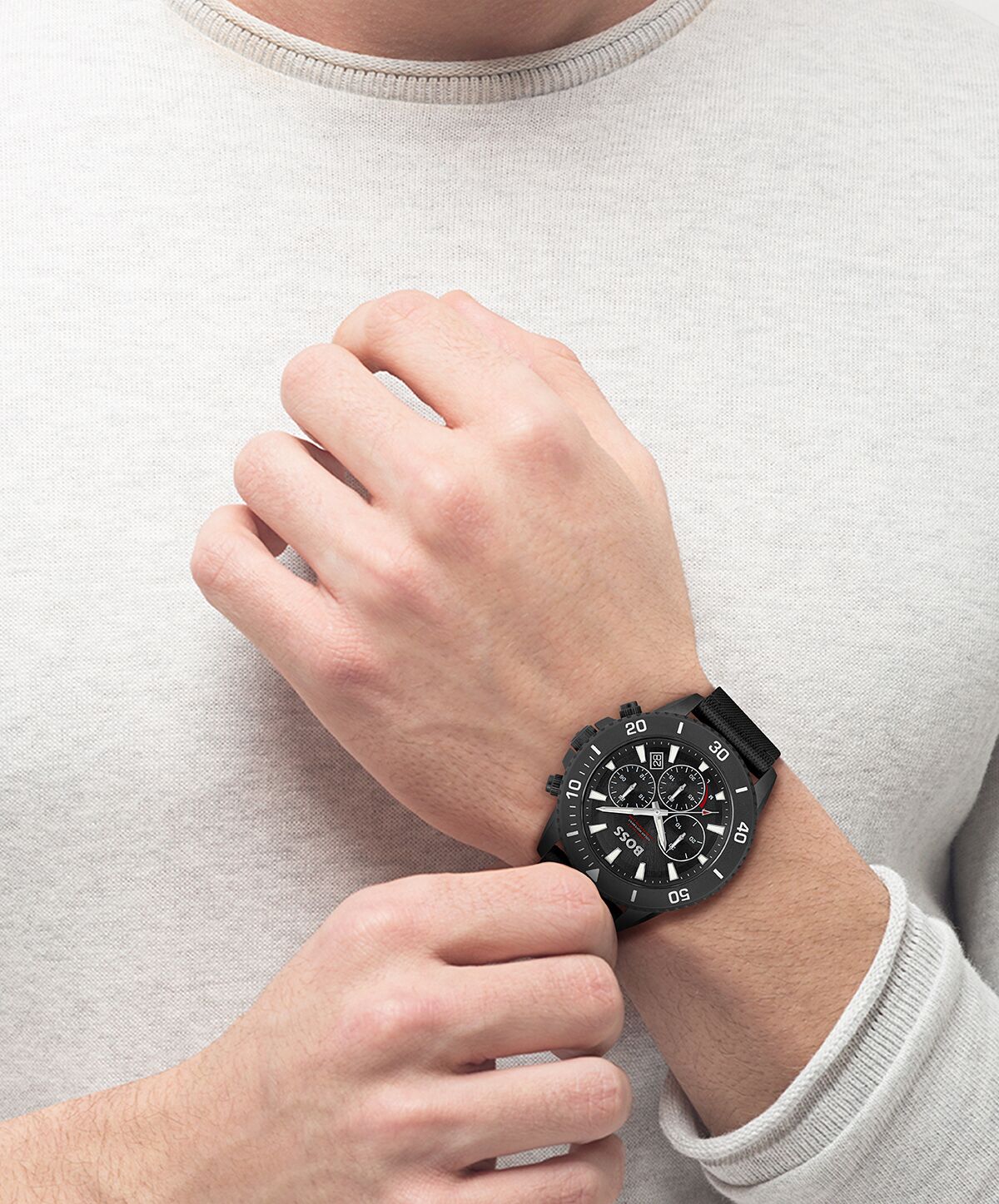 Boss Admiral Solar Men's Watch - Image 2