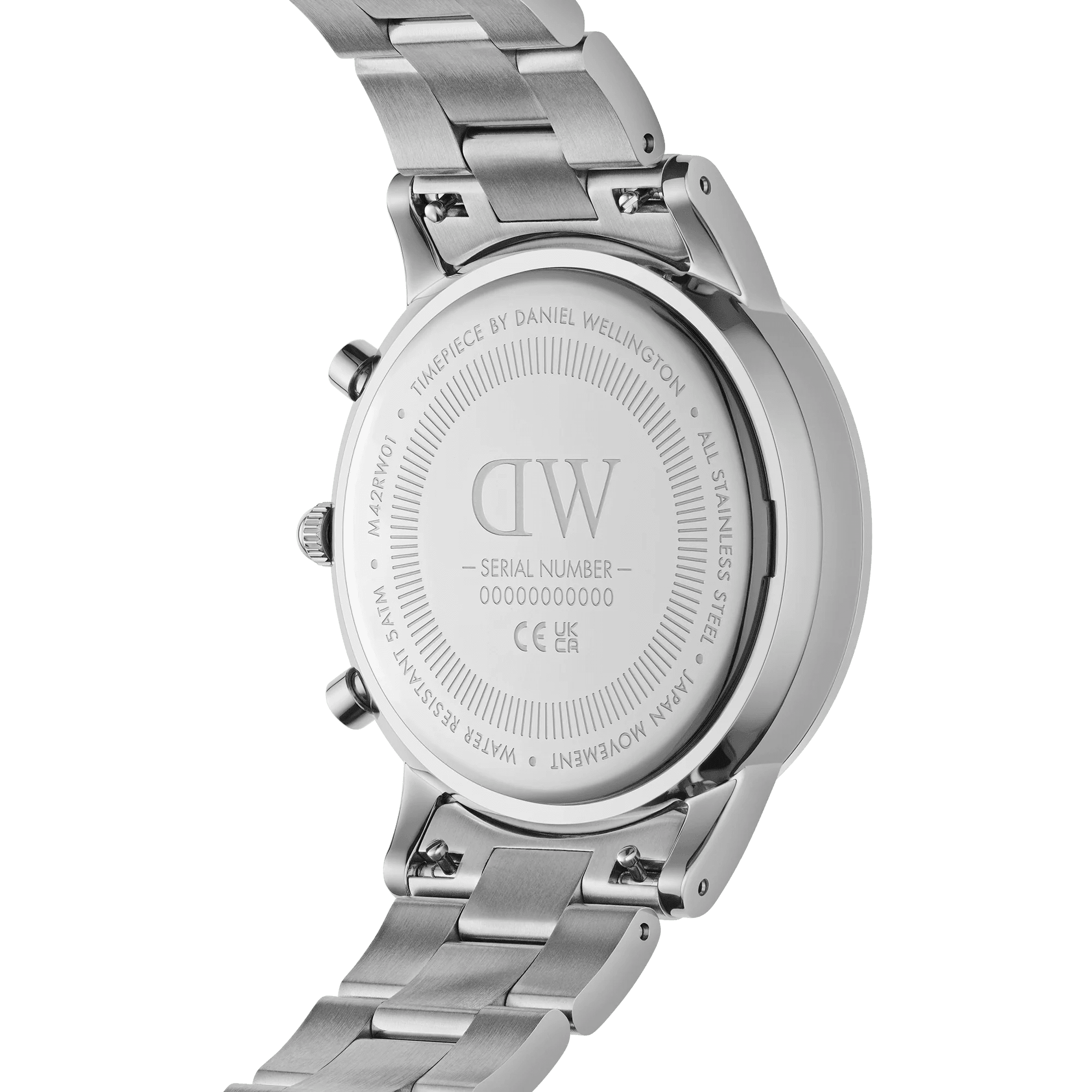 Daniel Wellington Iconic Chronograph Link Onyx Watch (DW00100645) - Image 3