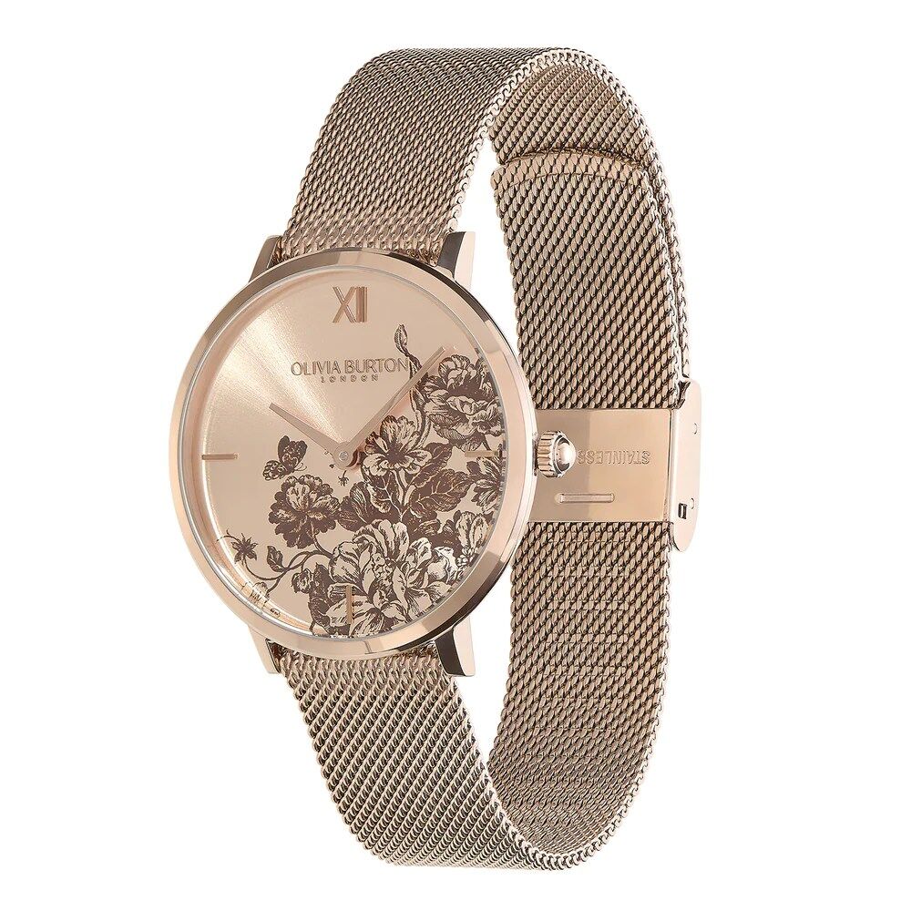Olivia Burton Floral Blooms Ultra Slim Women's Watch - Image 2