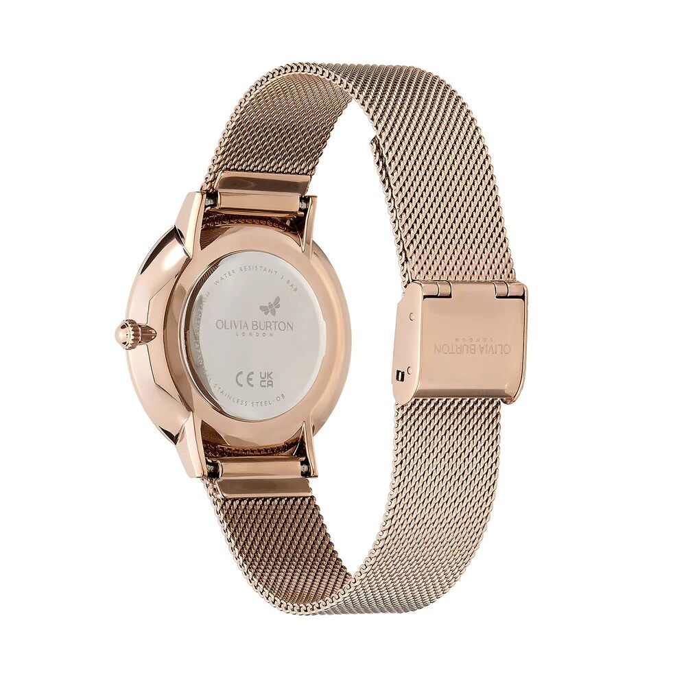 Olivia Burton Floral Blooms Ultra Slim Women's Watch - Image 4