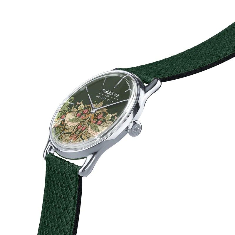 August Berg x Morris & Co. Fennel Strawberry Thief - Image 3