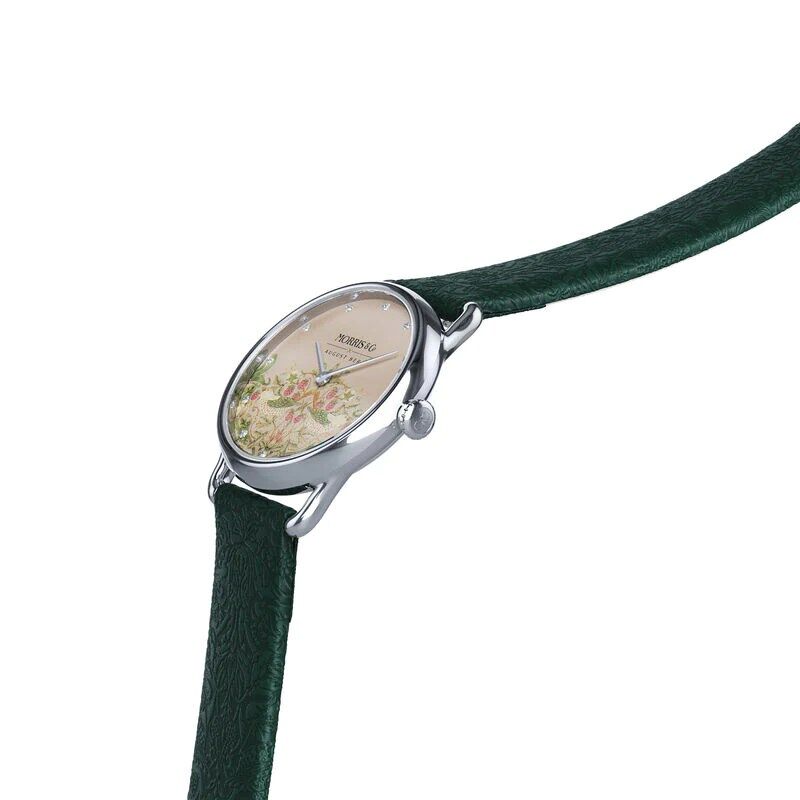 August Berg x Morris & Co. Petite Fennel Strawberry Thief - Image 3