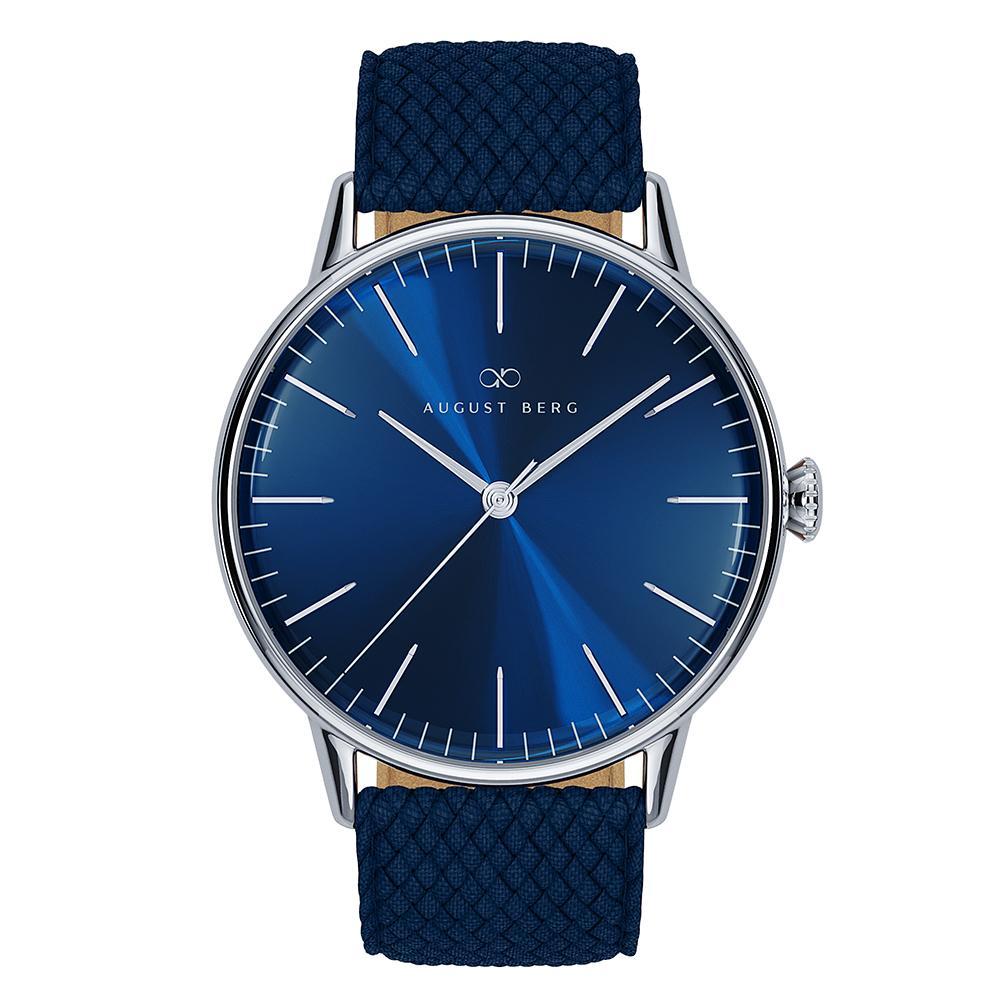 August Berg Serenity Deep Blue Silver
