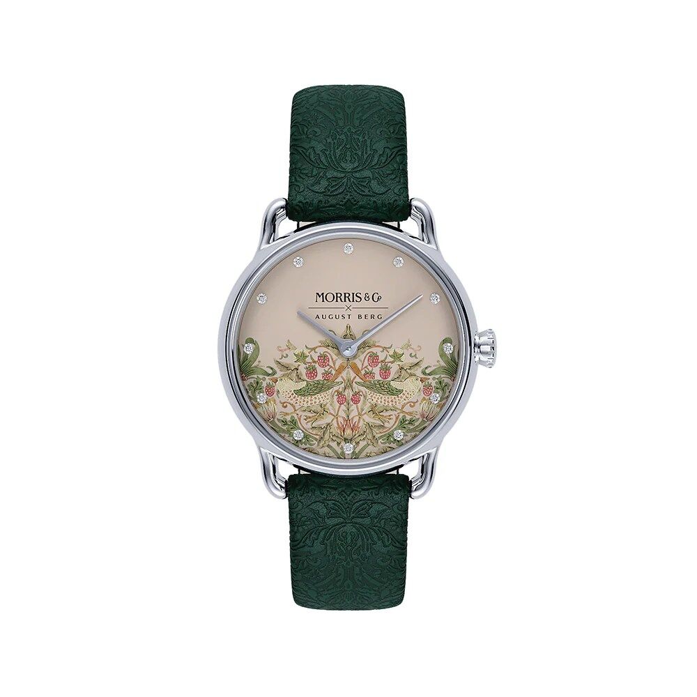 August Berg x Morris & Co. Petite Fennel Strawberry Thief