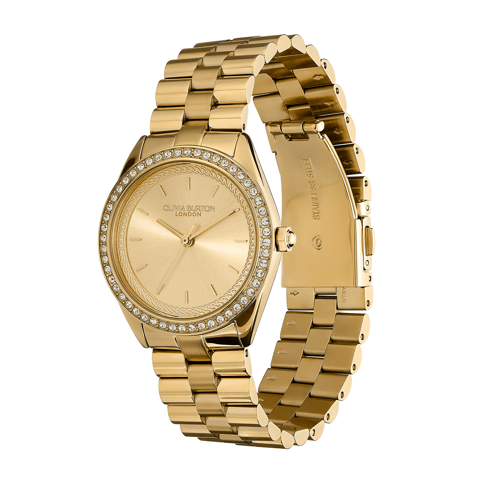 Olivia Burton Sports Luxe Bejewelled Women's Watch - Image 3