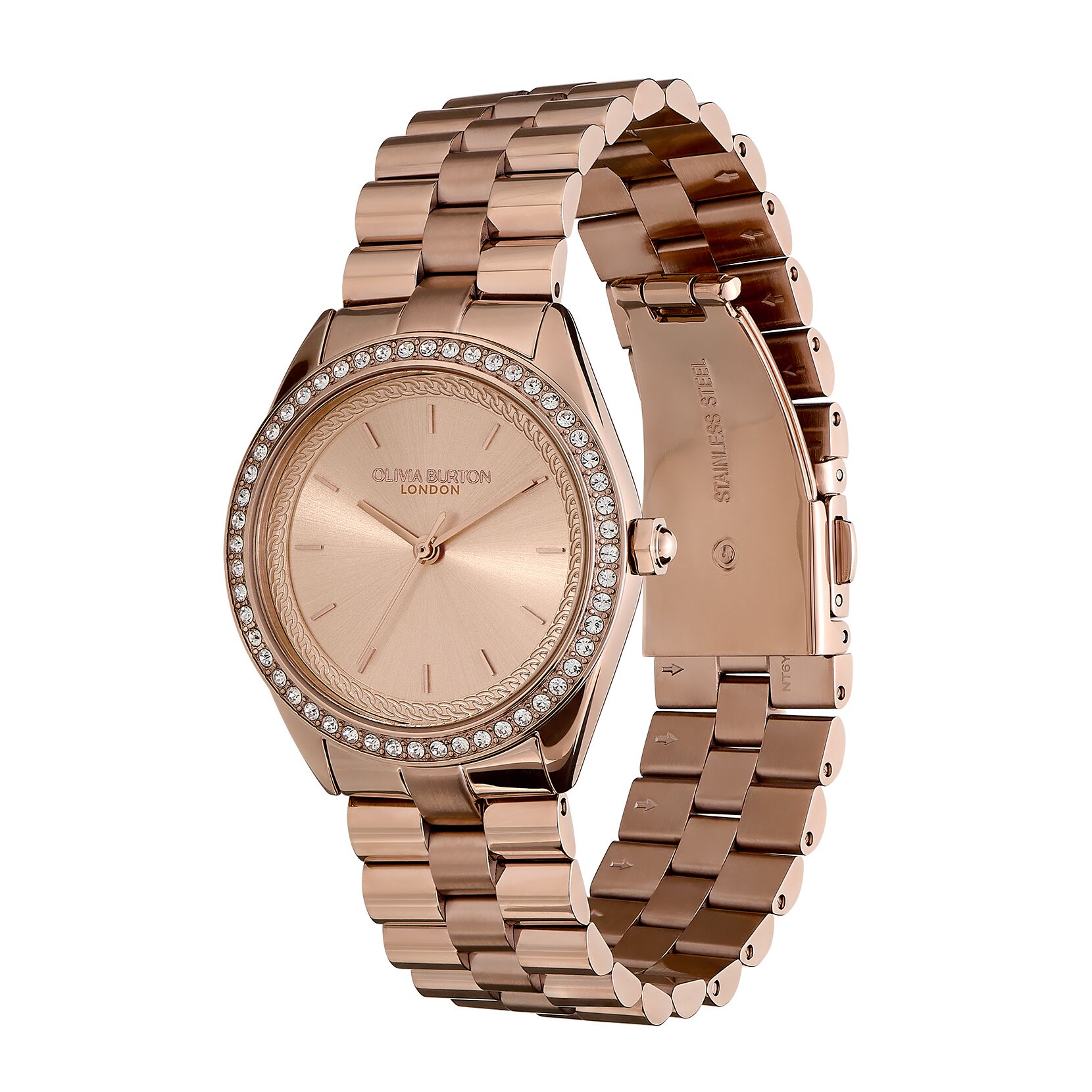 Olivia Burton Sports Luxe Bejewelled Women's Watch - Image 3