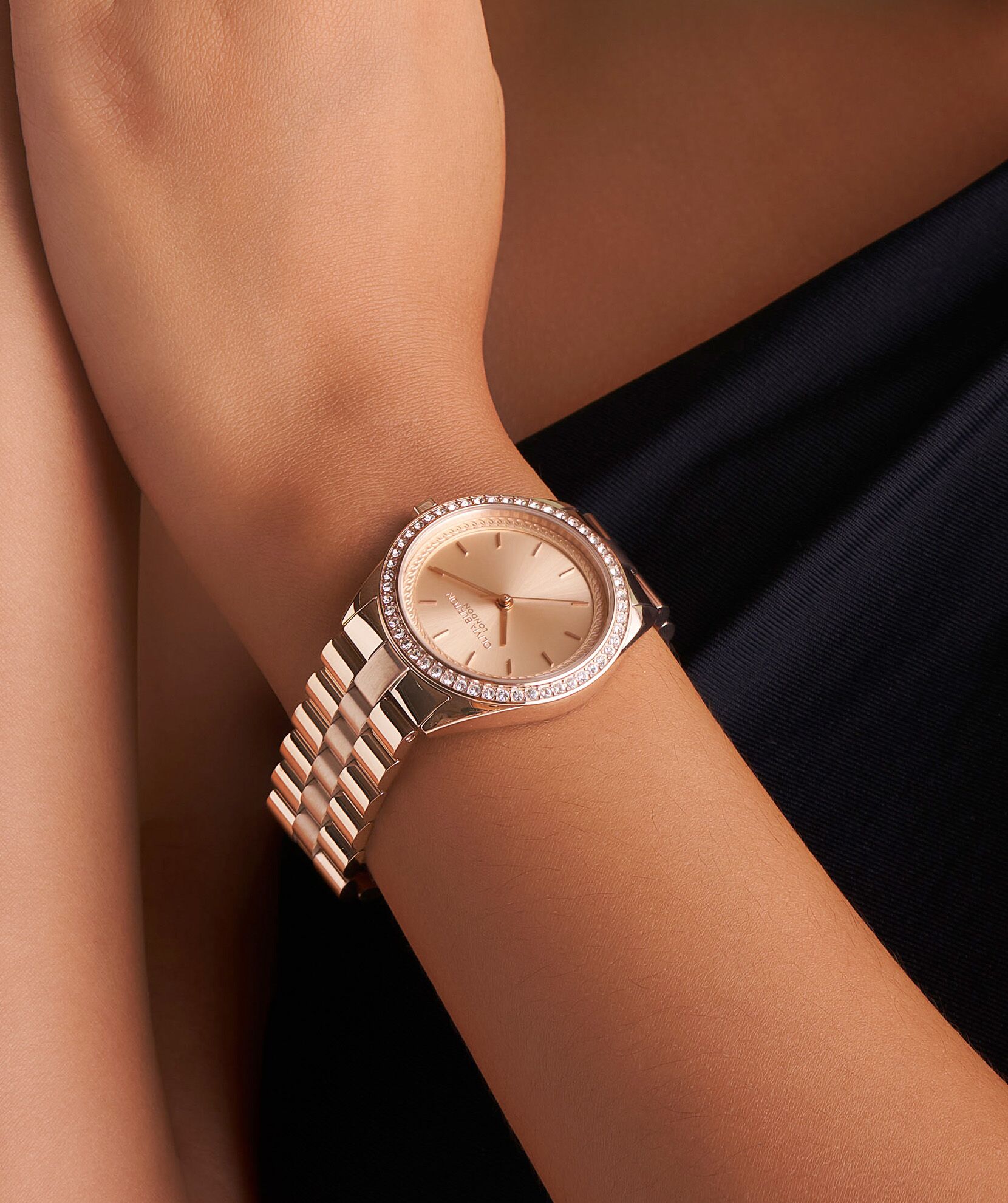 Olivia Burton Sports Luxe Bejewelled Women's Watch - Image 2