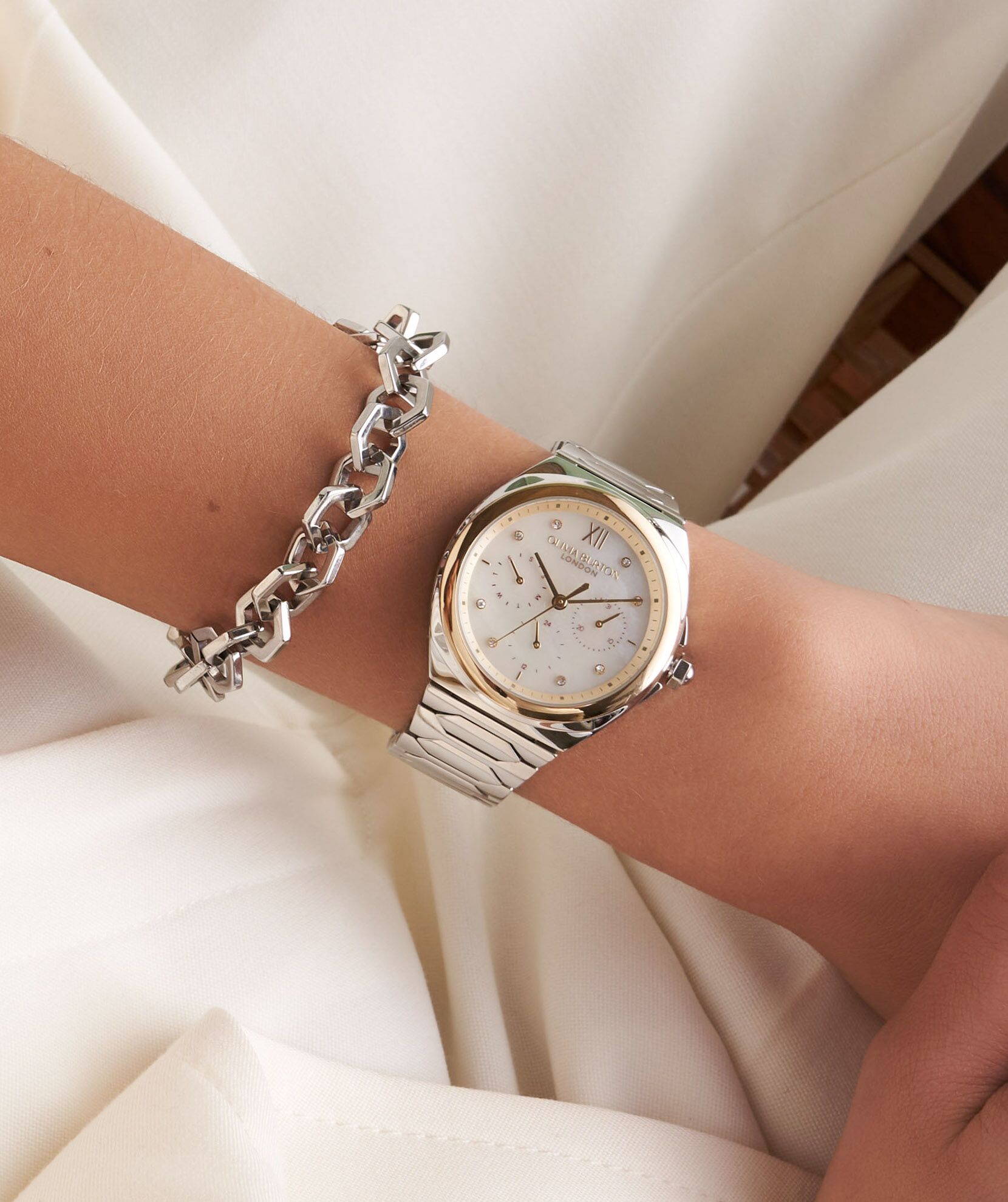 Olivia Burton Sports Lustre Bejewelled Women's Watch - Image 2