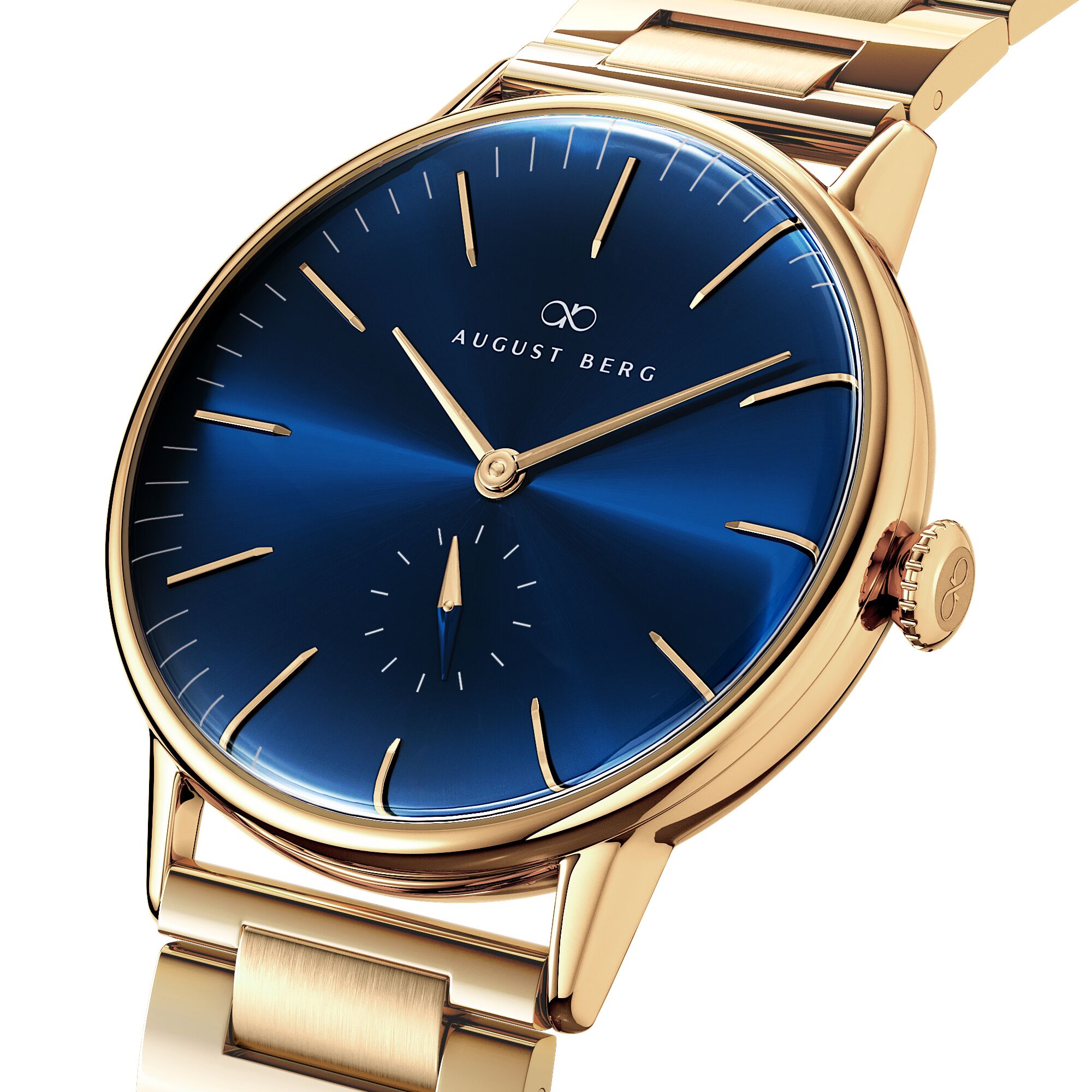 August Berg Serenity Link Deep Blue Gold - Image 2