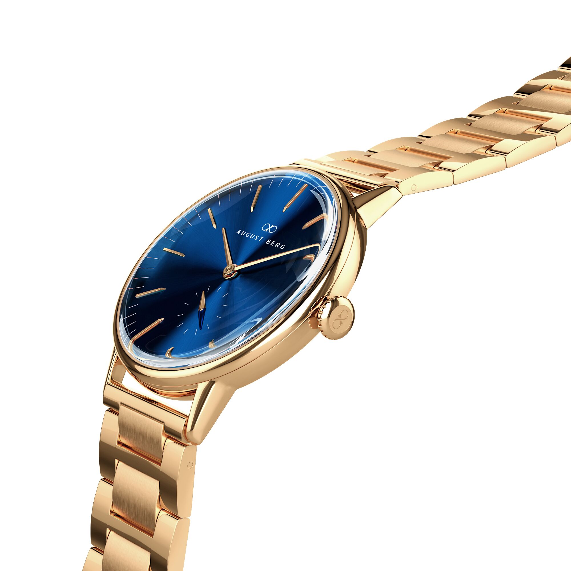 August Berg Serenity Link Deep Blue Gold - Image 3
