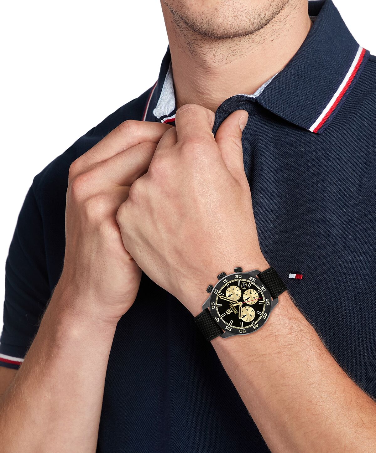 Tommy Hilfiger TH85 Carbon Men's Watch - Image 2