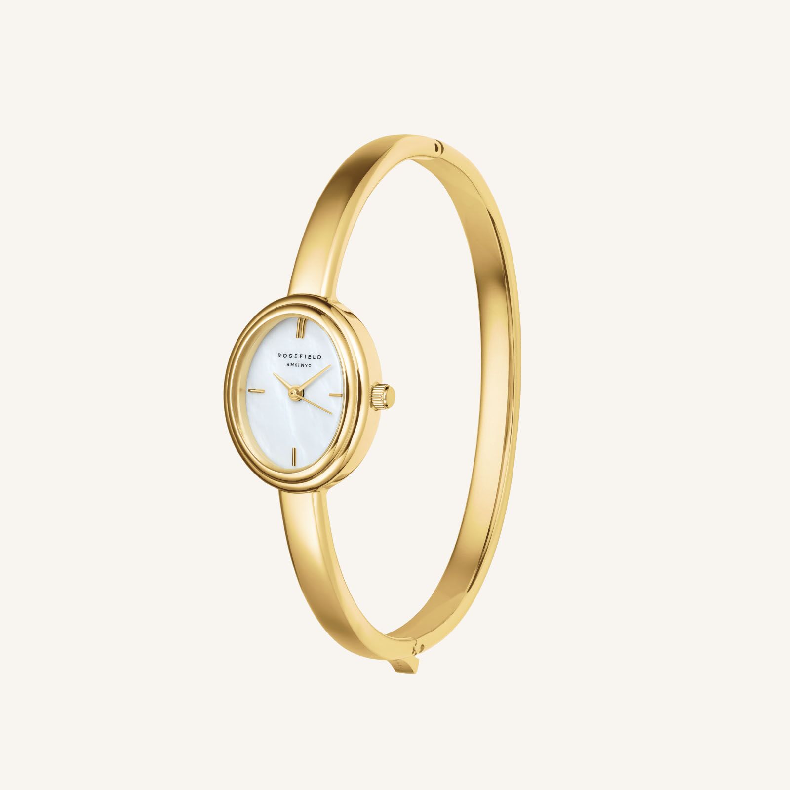Studio Edition Bangle Oval Gold Small 55mm - Image 3