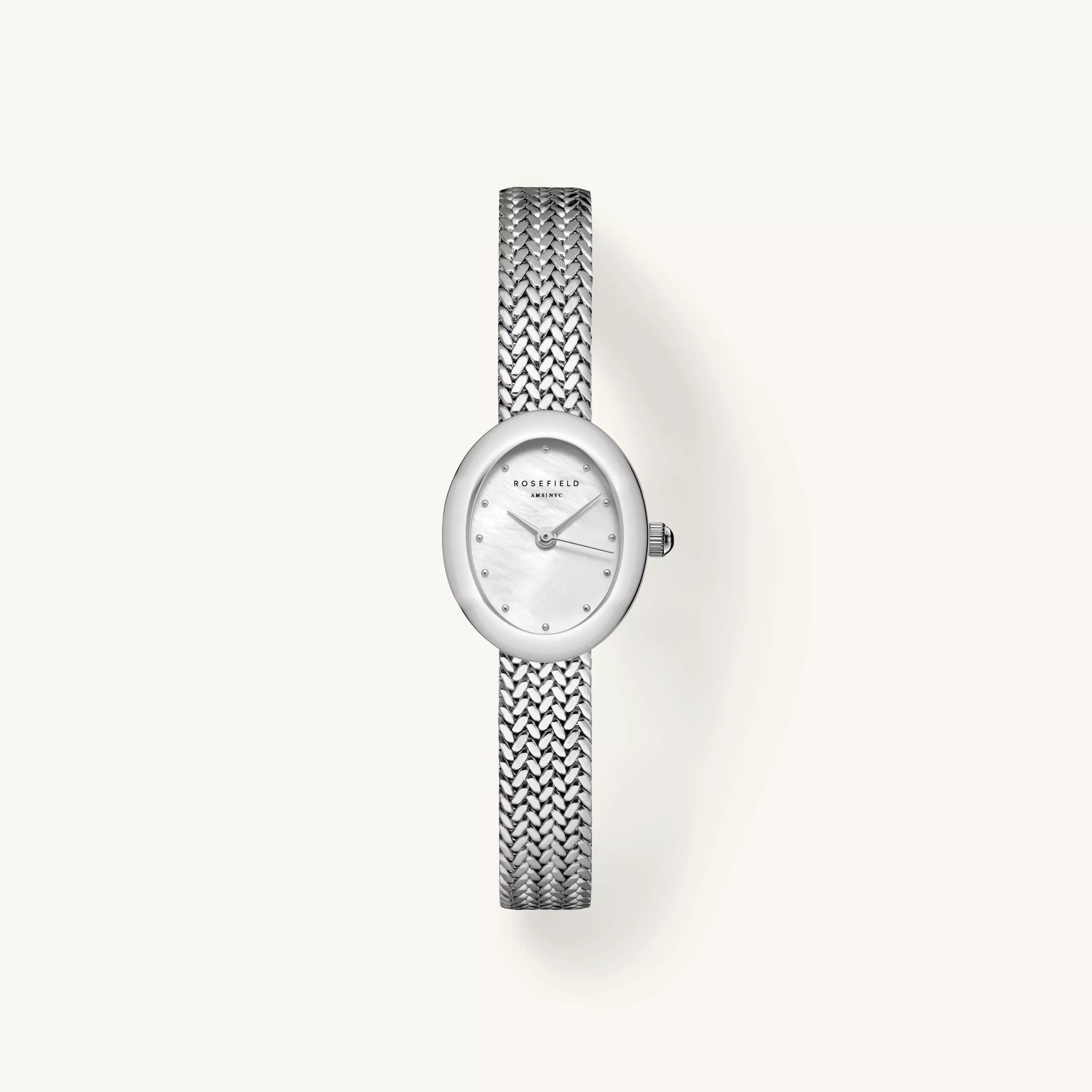 Mini Oval Silver