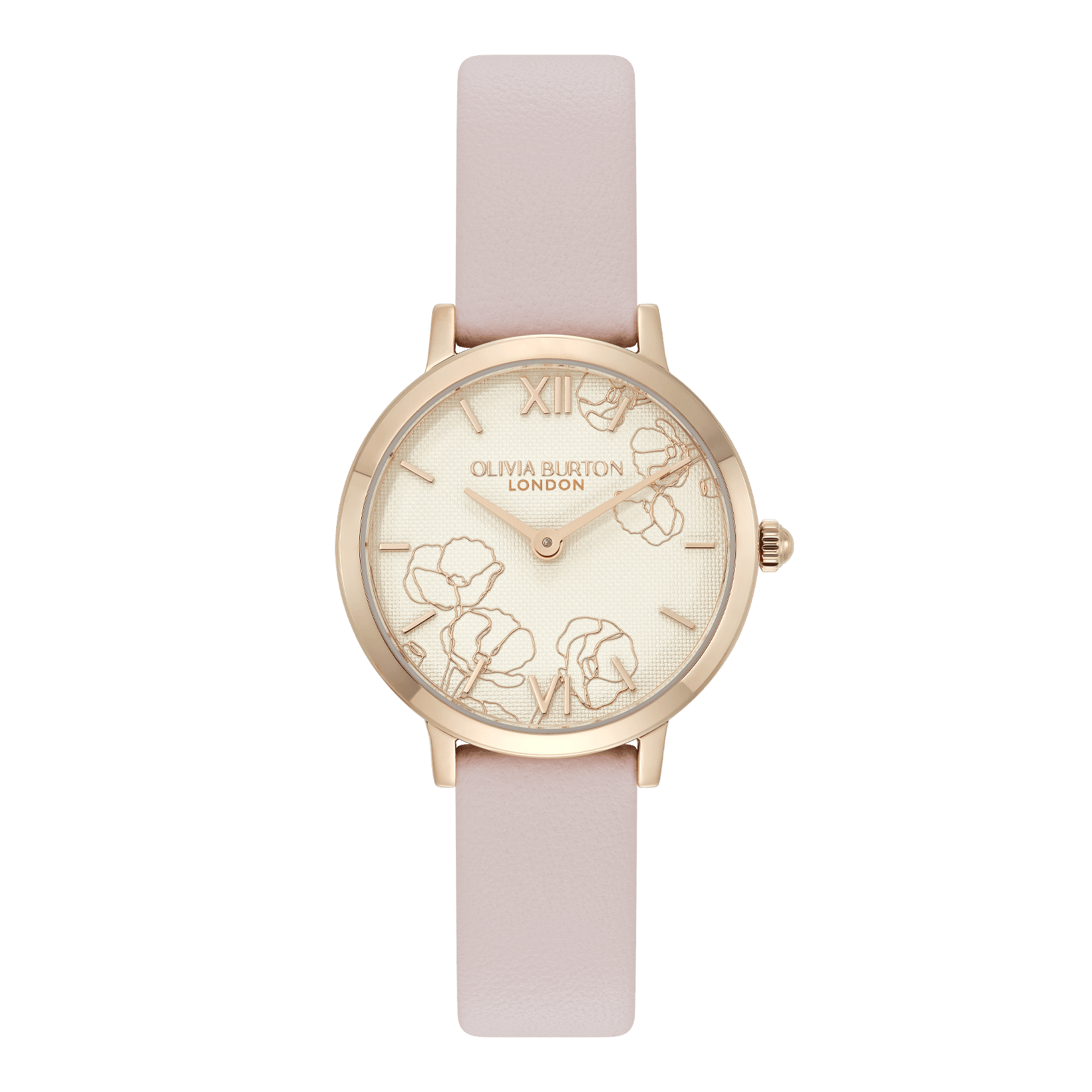 Olivia Burton Abstract Floral Women's Watch