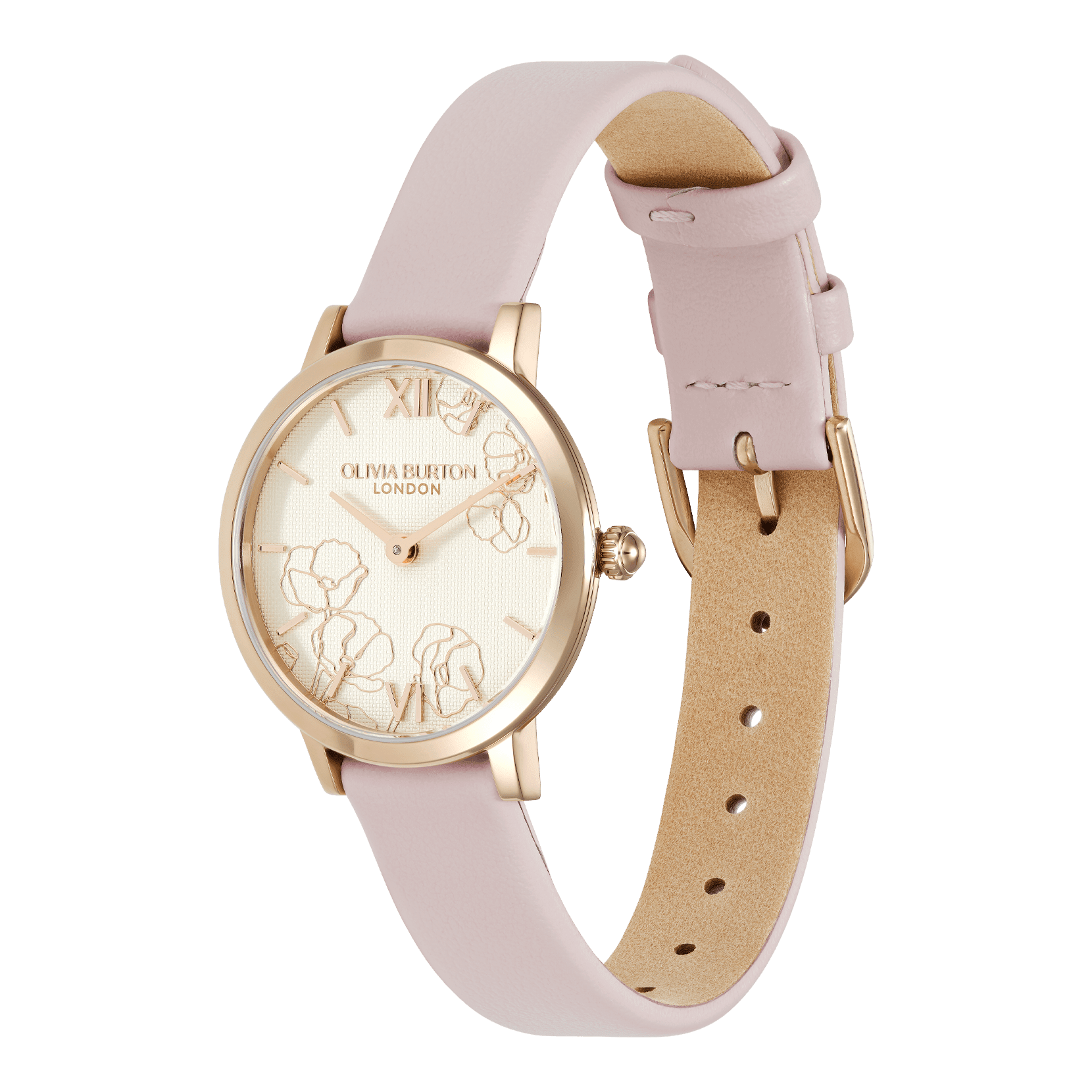 Olivia Burton Abstract Floral Women's Watch - Image 2