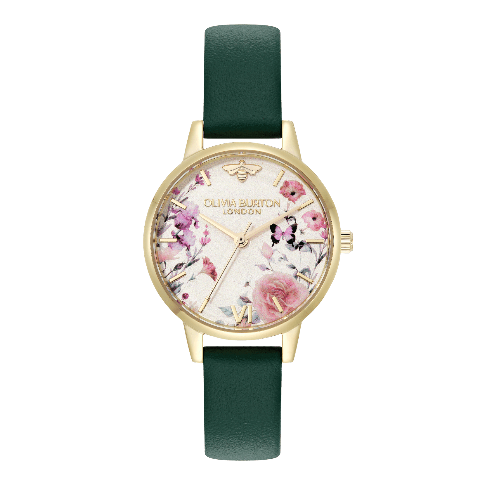Olivia Burton Illustrated Floral Women's Watch