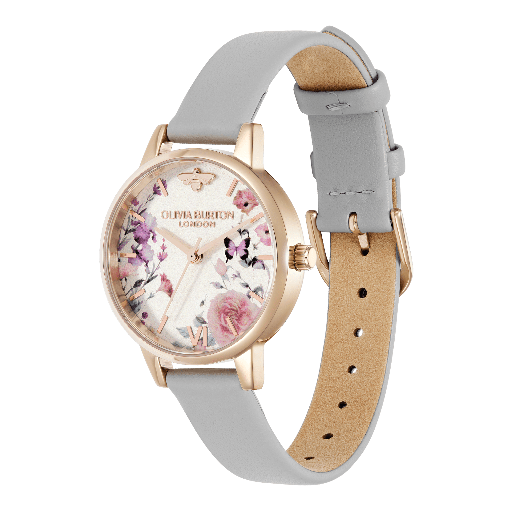 Olivia Burton Illustrated Floral Women's Watch - Image 2