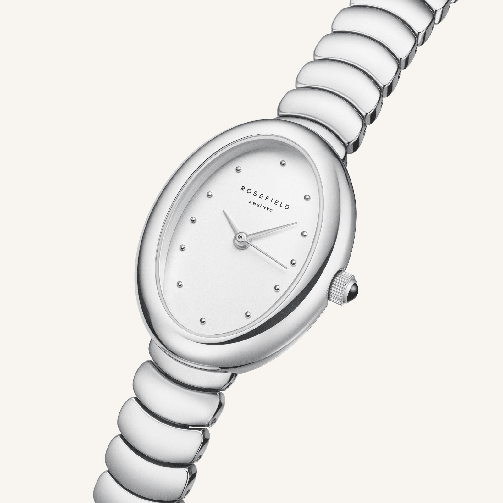 Ovale White Silver - Image 2